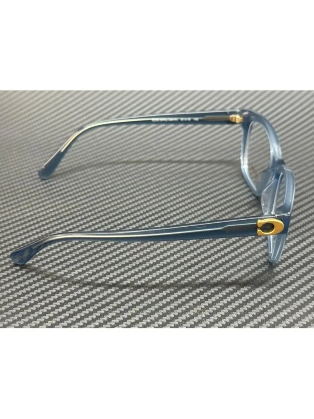 New Coach Women Milky Denim Eyeglasses 51-18-140